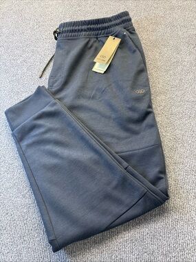 New Legends Mens Jogger Pants Blue XL